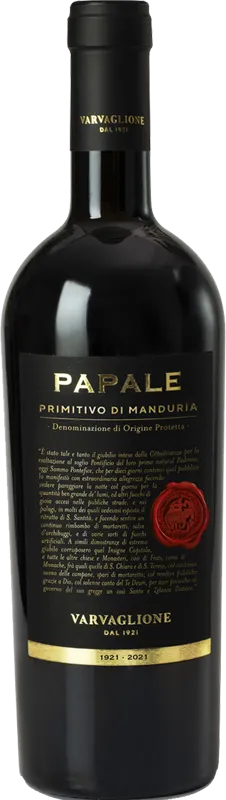 Varvaglione Papale Linea Oro Primitivo di Manduria 0.75L